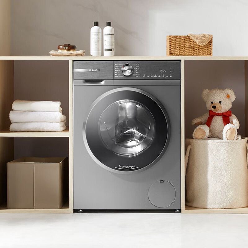 Bosch/博世变频滚筒洗衣机10KG容量活氧空气洗智能投放WGA254D80W