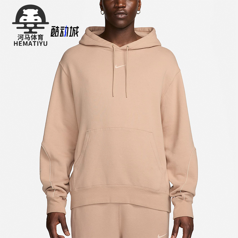 耐克新款男士加绒连帽衫