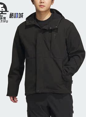 Adidas/阿迪达斯正品新款男子梭织连帽运动夹克外套IP4932