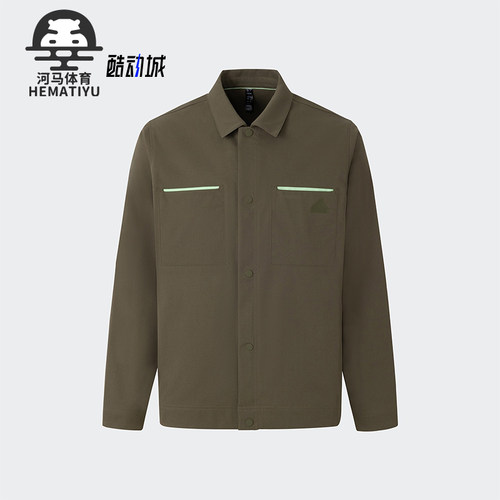 Adidas/阿迪达斯男士翻领外套