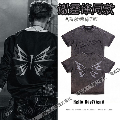 2026谢霆锋Evolution进化演唱会周边应援衣服宽松T恤男女同款体恤