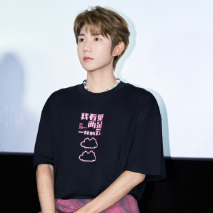电影我看见两朵一样的云王源同款衣服宽松纯棉短袖T恤男女应援潮