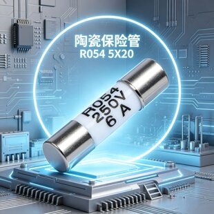 R054陶瓷保险管丝5X20mm 250V熔断器体RO54 2A 4A 6A 10A 16A 20A
