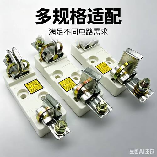 熔断底座保险丝熔断体底座