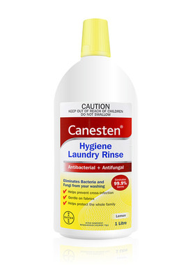 保税拜耳Canesten衣物除菌液内衣家用孕妇儿童消毒液洗衣杀菌柠檬