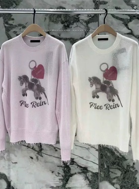 正品针织衫2026春新品马年系列含绵羊毛山羊绒轻薄糯MBF1SWT060