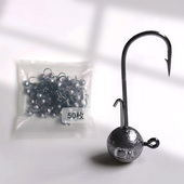 防脱饵根钓内德铅头钩路亚野钓远投不倒翁防挂底鳜鲈鱼翘嘴软饵勾