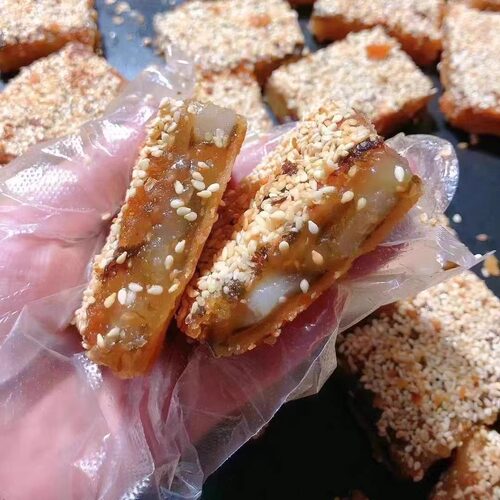 潮汕葱油饼手工潮汕特产小吃零食朥饼传统葱香猪油老式油葱饼