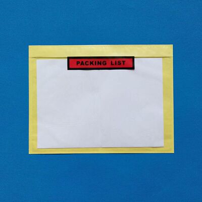 唛头袋背胶袋粘贴袋唛头袋运单袋