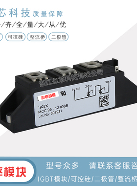 MDD44-16N1B/MCC44-16IO8B/21-14IO8B/95-16/MCC95-16IO1B可控硅