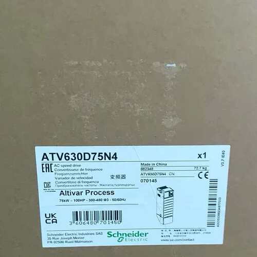 议价 ATV630D75N475KW三相变频器功能完好无