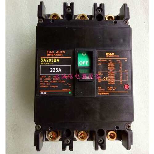 议价FUJI塑壳断路器SA203B 3P 200A，质保一年