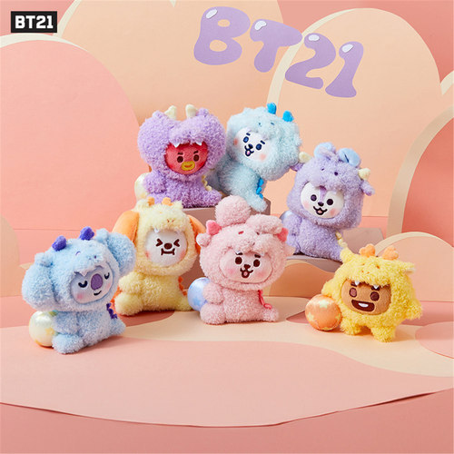 BT21龙年玩偶钥匙扣包挂件