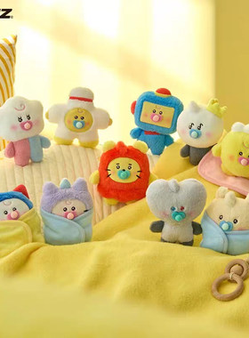 正品现货TRUZ BABY newborn奶嘴站立毛绒玩偶公仔礼物TREASURE