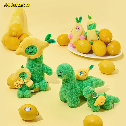 JOGUMAN柠檬水毛绒玩偶包挂件