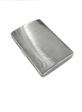 785精美20支装中支烟盒细烟夹金属裂纹防压耐用金属裂纹中支烟盒