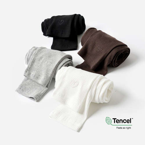 水沐良品长裤优可丝罗纹打底裤