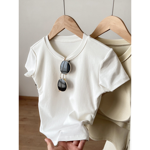 莱赛尔+竹纤维+棉 女士Bra短袖 修身显瘦T恤 打底衫 夏款 女装