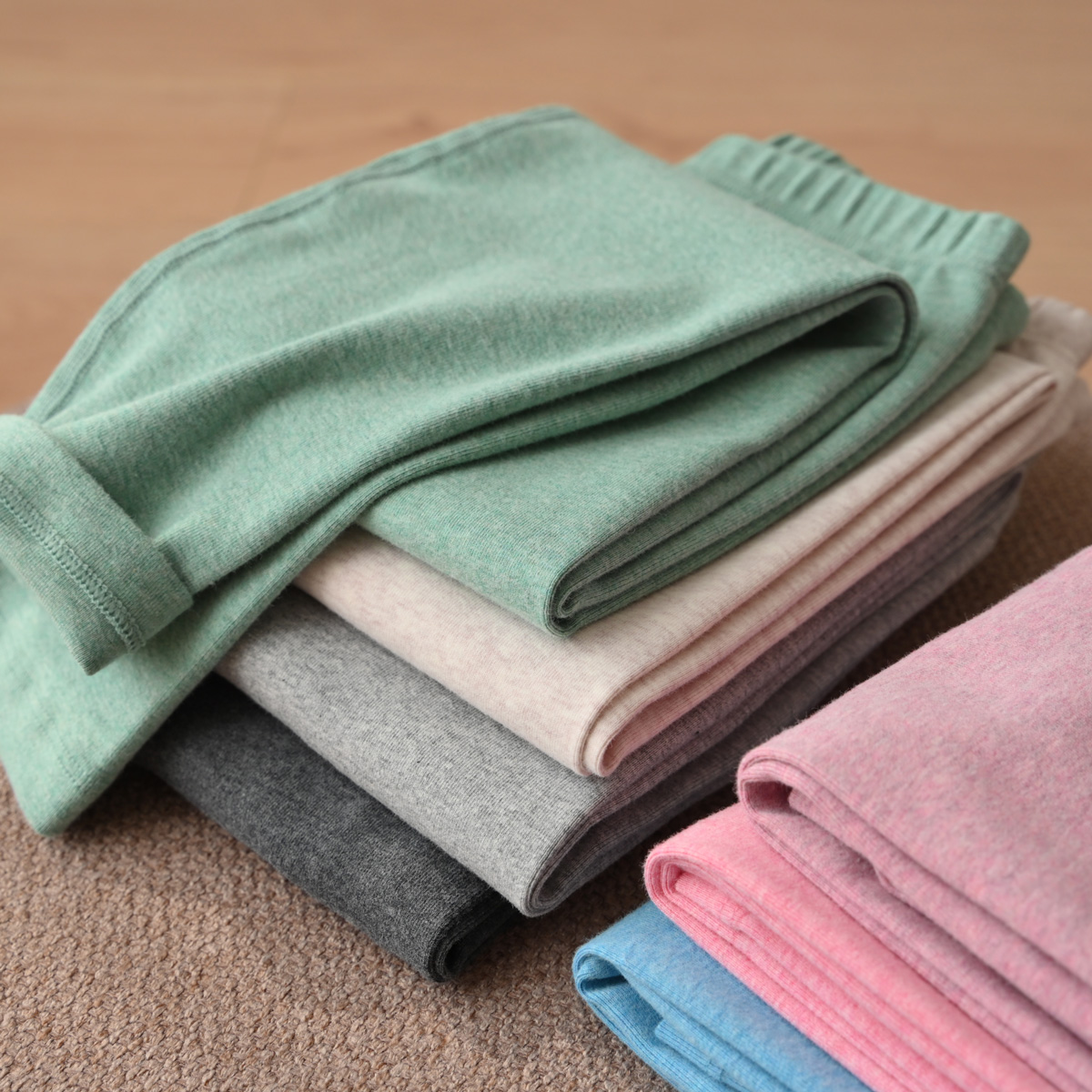 水沐良品纯棉保暖秋裤打底裤