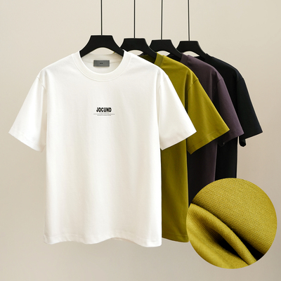 字母印花短袖T恤休闲棉质打底衫