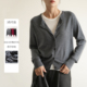 女装 30支精纺羊毛 毛衣针织外套 春秋款 女士圆领宽松针织开衫