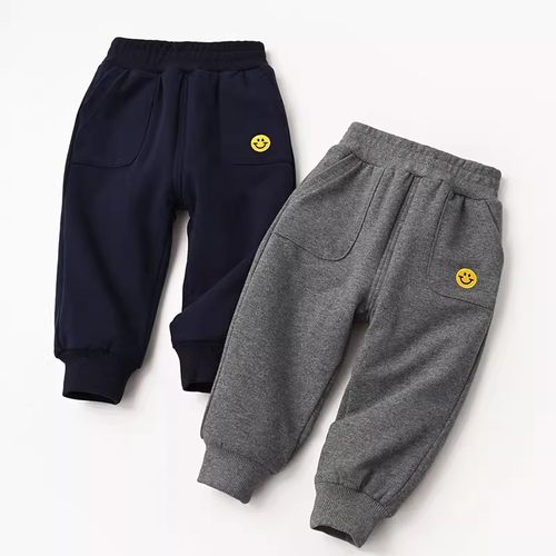 儿童夹棉棉裤针织长裤