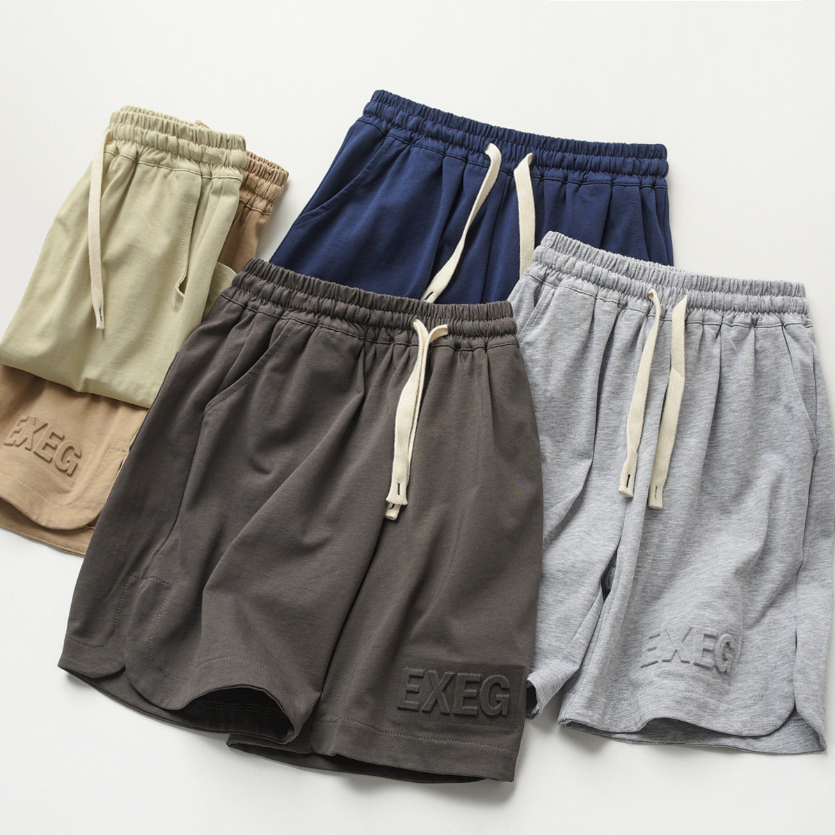 170 儿童全棉针织短裤 男童女童纯棉休闲五分裤字母 中大童 夏款,童装/婴儿装/亲子装,裤子,淘宝优惠券,粉丝福利购,淘宝优惠卷