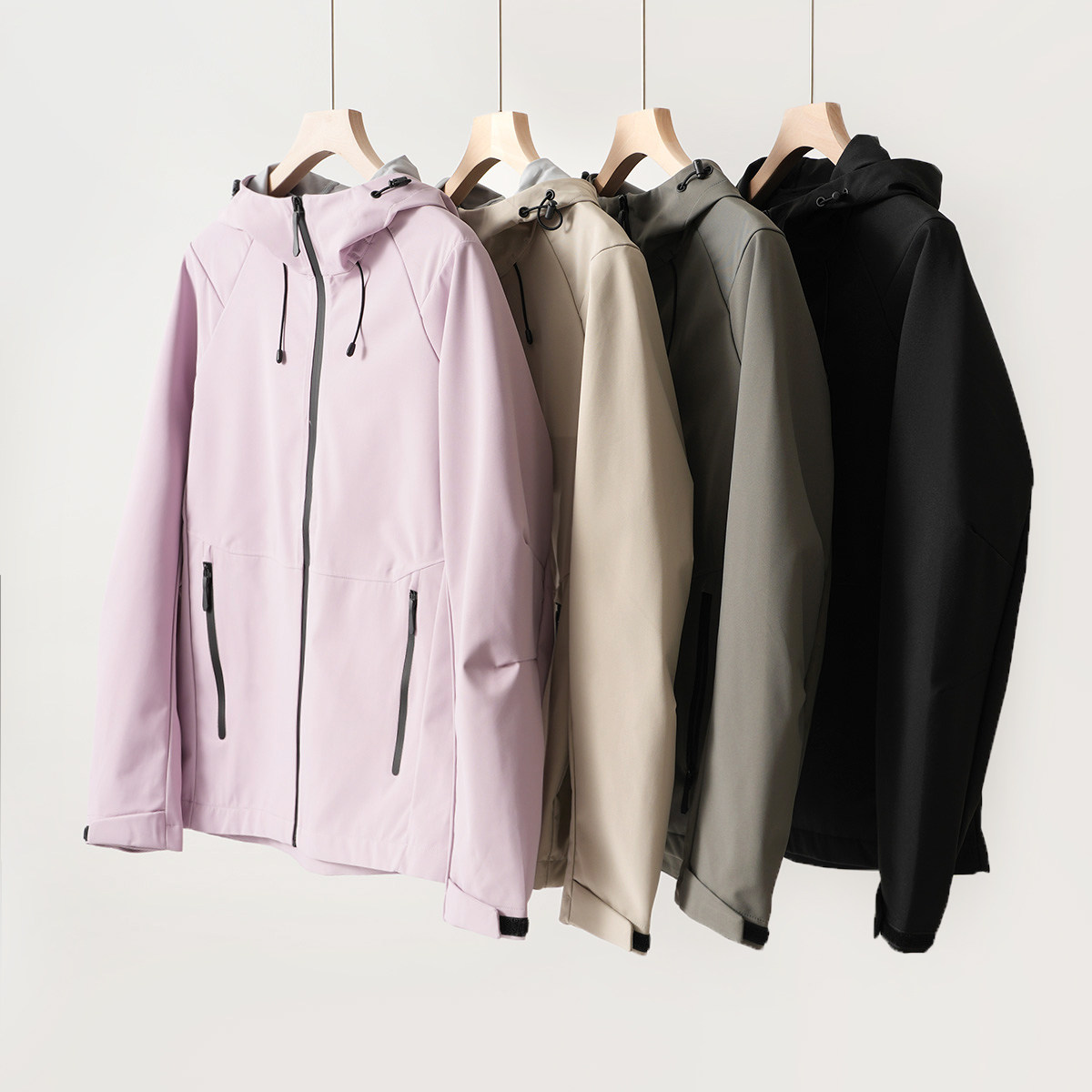 情侣款 女士连帽外套 男士防风防泼水外壳 可搭配内胆上衣K,女装/女士精品,短外套,淘宝优惠券,粉丝福利购,淘宝优惠卷