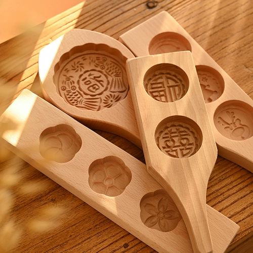 Shandong People's Big Bun плесень луна торт торт запеченная булочка и ручная работа с ребенком