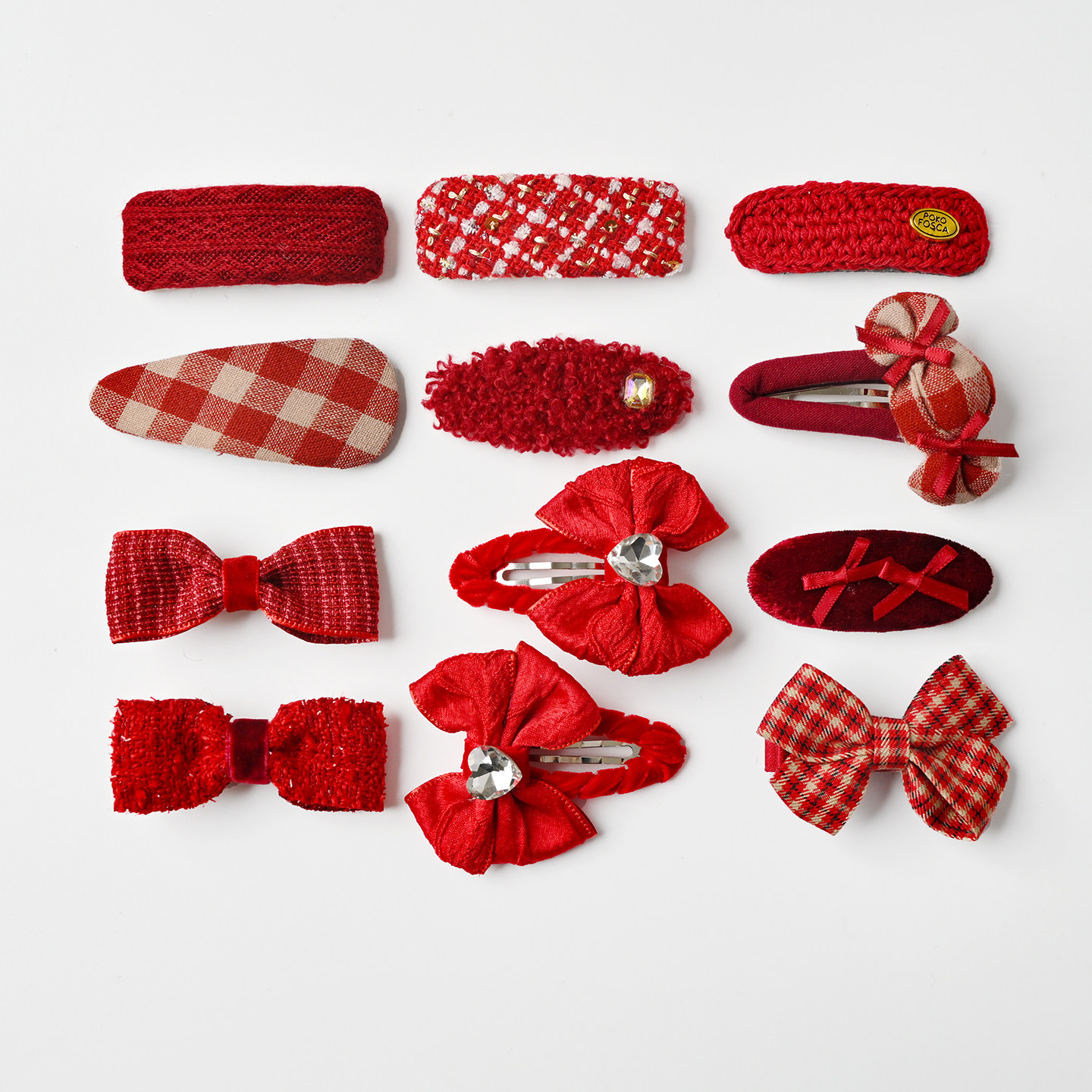 儿童发夹 新年喜庆红色发夹 红色系列发饰小女孩发卡 过年头饰,童装/婴儿装/亲子装,发饰,淘宝优惠券,粉丝福利购,淘宝优惠卷