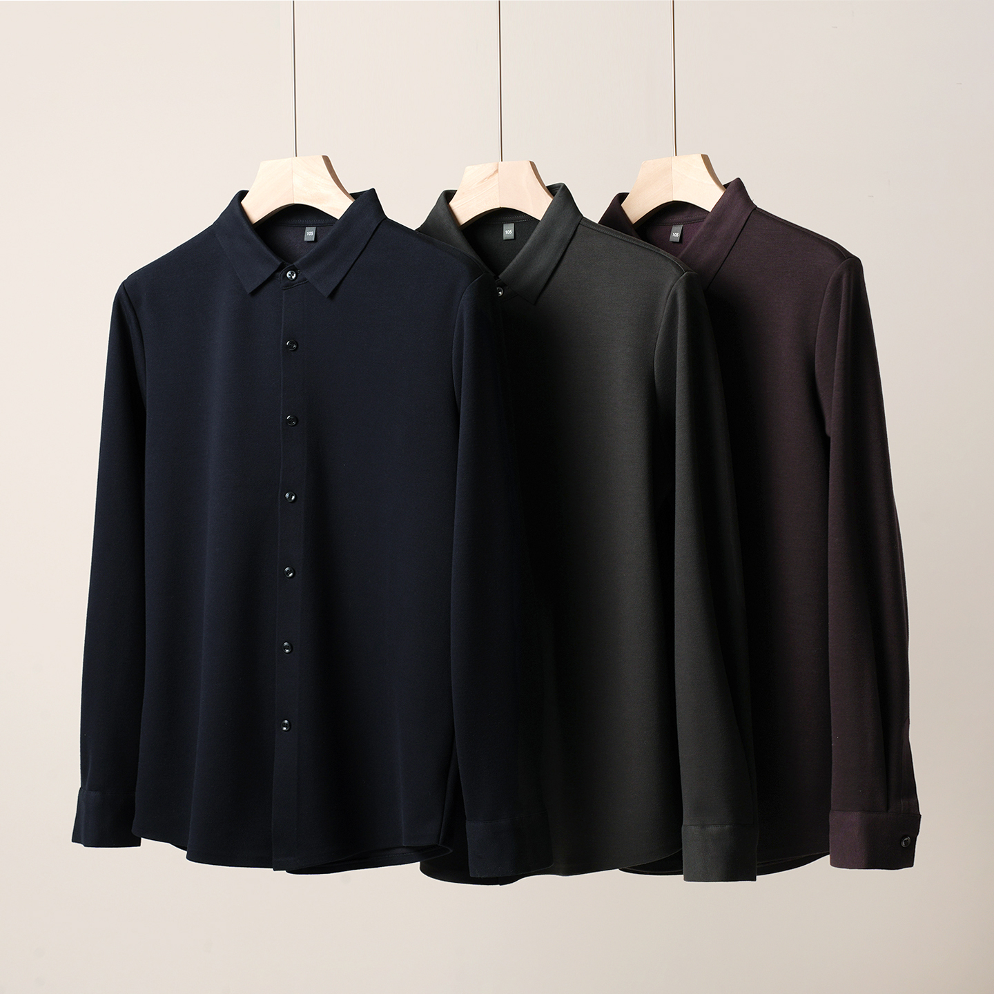 轻暖男士加绒衬衫衬衣