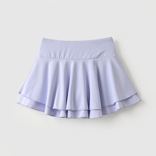 A类 防走光 女童网球半身裙 儿童垂感百褶裙 中大童凉感裙裤 夏款