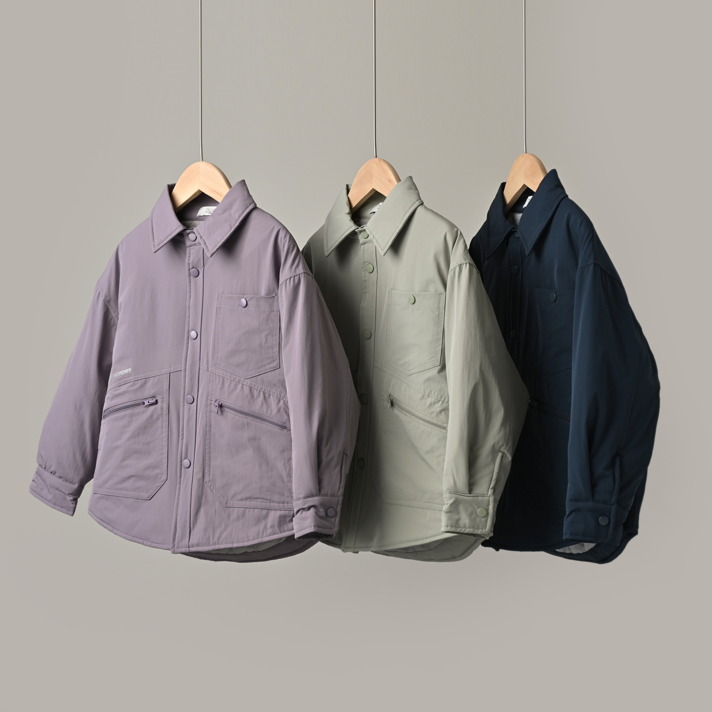 男大童丝棉衬衣保暖外套上衣