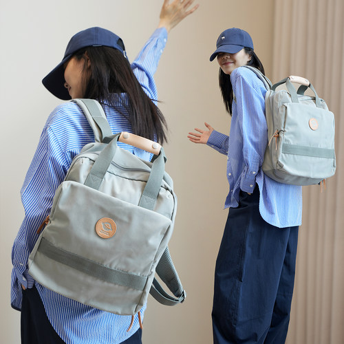 水沐良品背包大容量双肩包学生