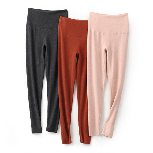 300g羊绒蚕丝女士护肚保暖裤