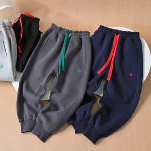 170中大童校服裤 男童女童收口运动裤 儿童卫裤慢跑裤 春秋款童装