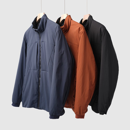 轻软暖男士户外棉服秋冬季