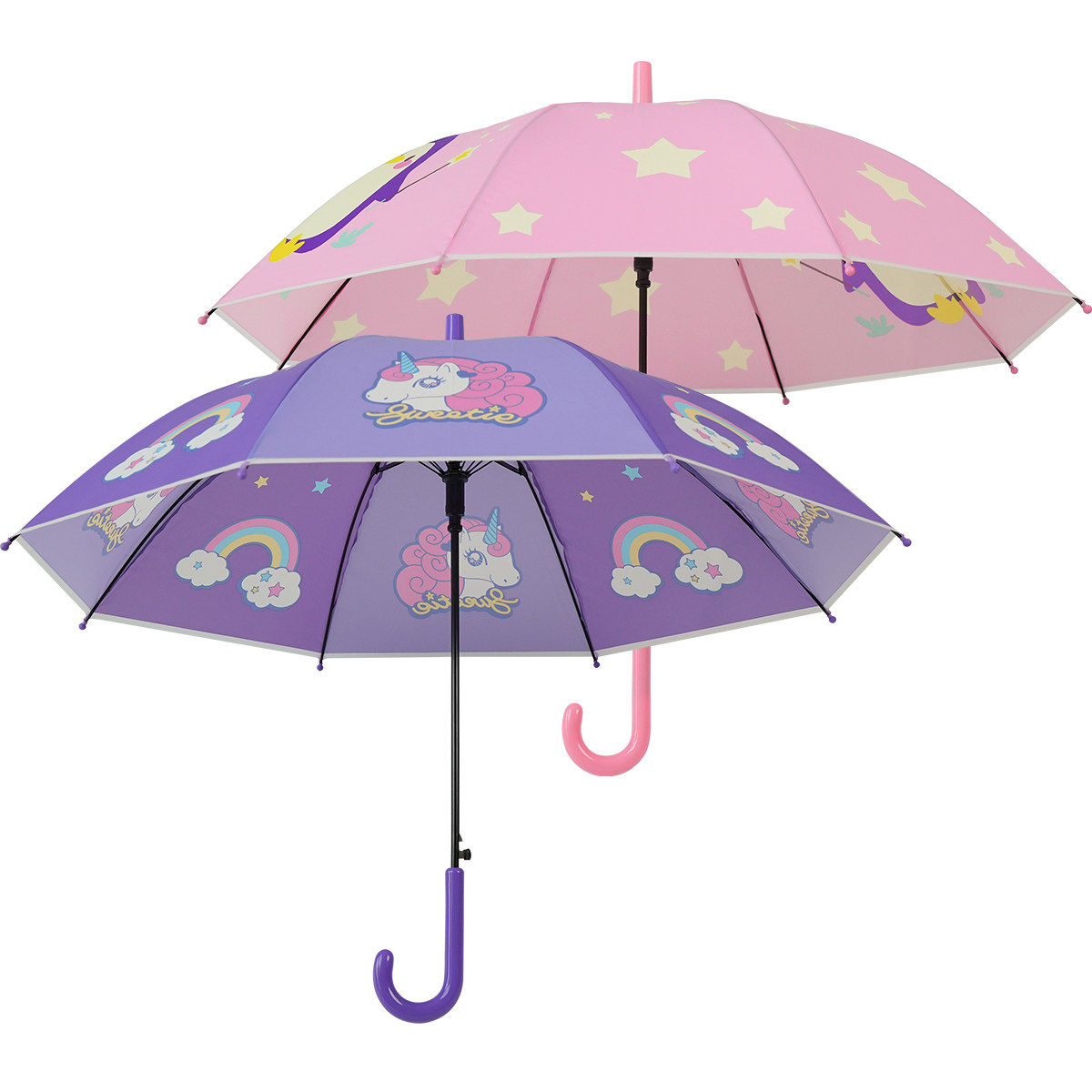清库 好用的雨伞 儿童卡通雨伞 小学生长柄伞 男童女童雨具K
