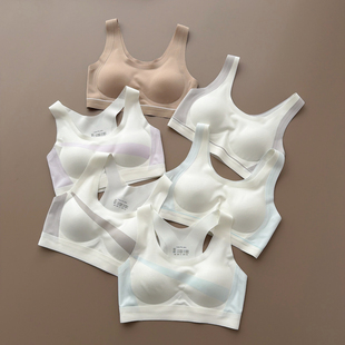 宽肩速干背心 初中生高中生工字背防震运动内衣 春 少女文胸 A类