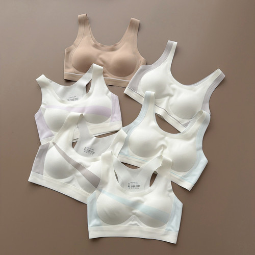 少女文胸宽肩工字防震运动内衣