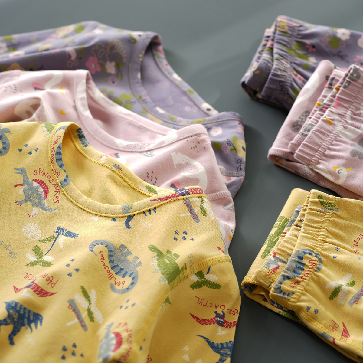 秋衣秋裤两件套纯棉内衣套装