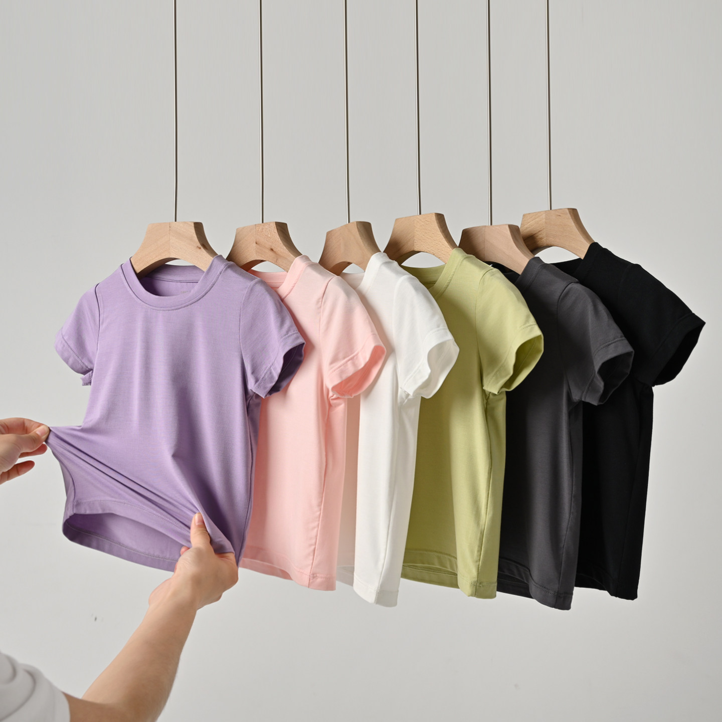 抖抖T A类50支兰精莫代尔 儿童薄款短袖男女童空调T恤衫 小童夏款,童装/婴儿装/亲子装,T恤,淘宝优惠券,粉丝福利购,淘宝优惠卷