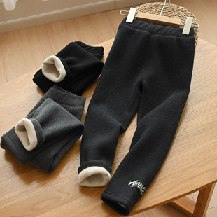 冬款 女童加绒打底裤 170中大童 长裤 儿童一体绒保暖百搭弹力修身