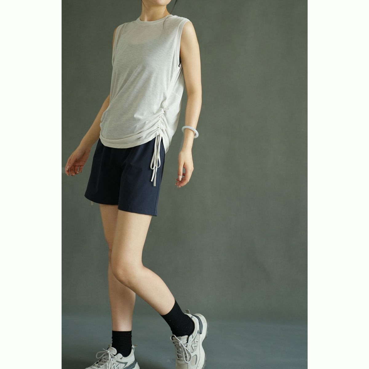 健身系列 竹节纱透感罩衫 女士宽肩无袖运动背心 瑜伽T恤 夏款,女装/女士精品,背心吊带,淘宝优惠券,粉丝福利购,淘宝优惠卷