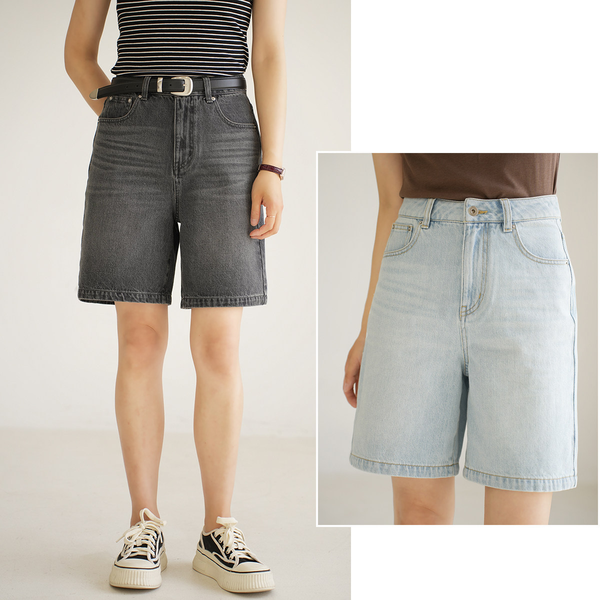 反季特 水洗牛仔 女士全棉牛仔短裤 百搭五分裤 休闲中裤夏款女装,女装/女士精品,牛仔裤,淘宝优惠券,粉丝福利购,淘宝优惠卷