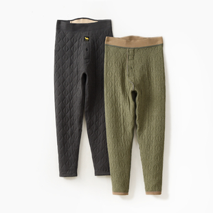 高腰大码 内衣 男装 男士 冬款 720g绗棉保暖裤 棉裤 无骨缝合 打底裤