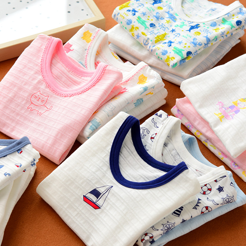 三件装 儿童纯棉竹节棉T恤 男童女童圆领短袖上衣 夏季 薄款 童装,童装/婴儿装/亲子装,T恤,淘宝优惠券,粉丝福利购,淘宝优惠卷