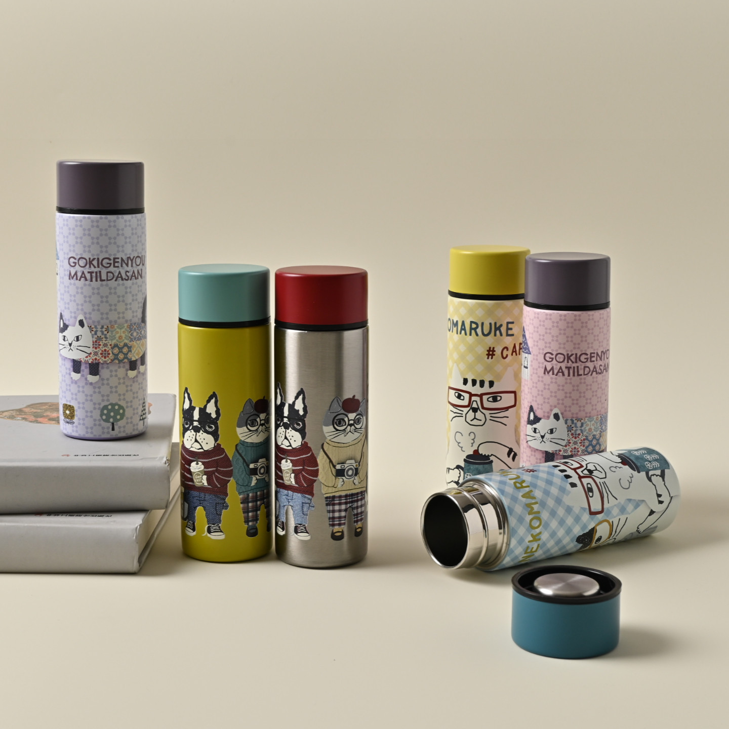 可爱萌萌哒口袋杯 小型保温杯316不锈钢便携式直身水杯 四季可用