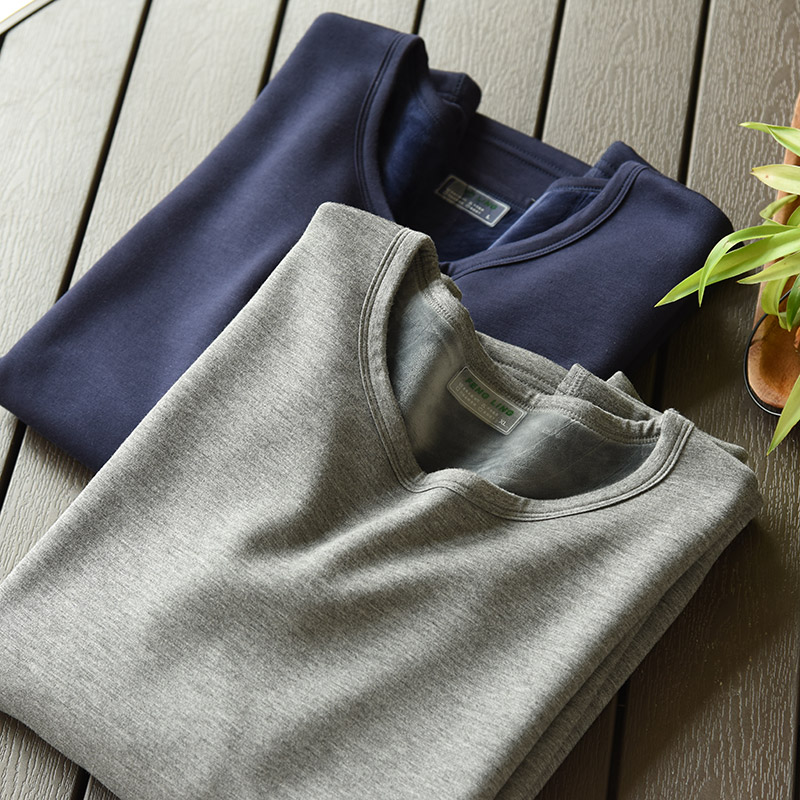 细腻不倒绒基础款秋冬装保暖内衣