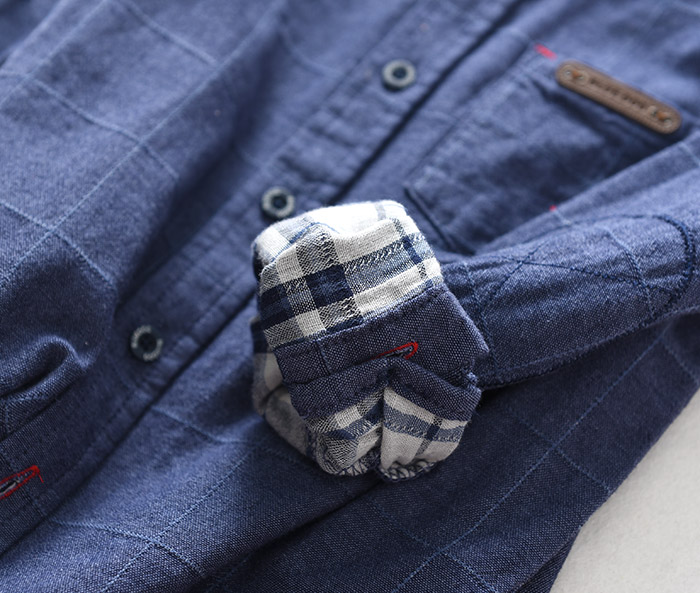 Chemise garcon à manche longue - Ref 2074315 Image 5